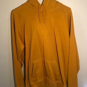 Yellow H&M hoodie